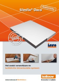 Productinfo SlimFix Deco zolderisolatie